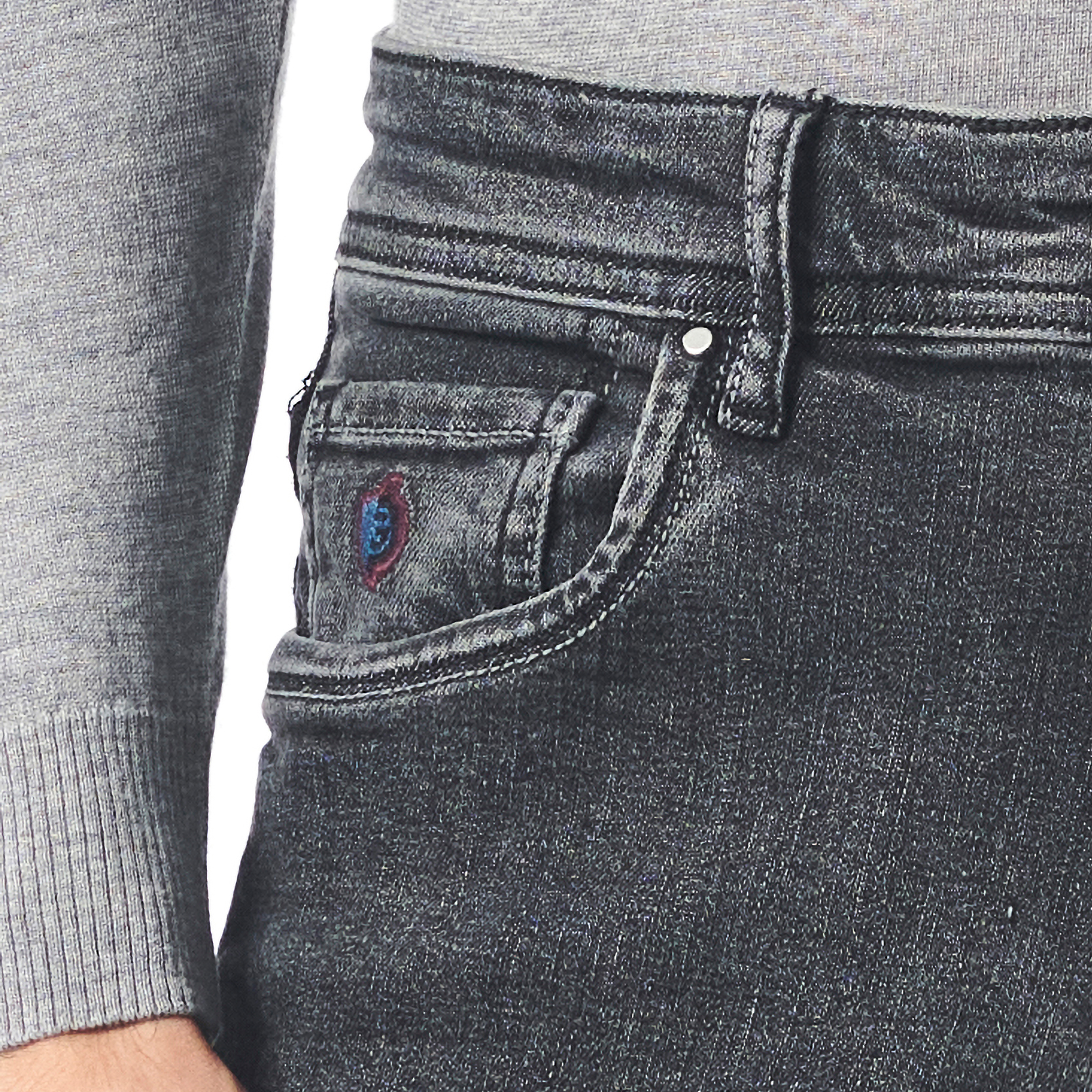 Picture of Giovane Gentile Trousers Denim