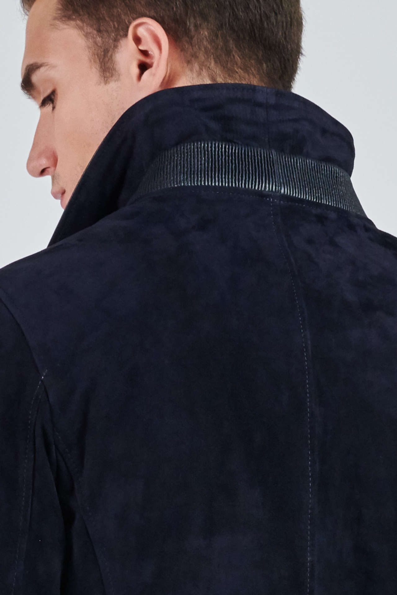 Picture of Giovane Gentile Leather Coat