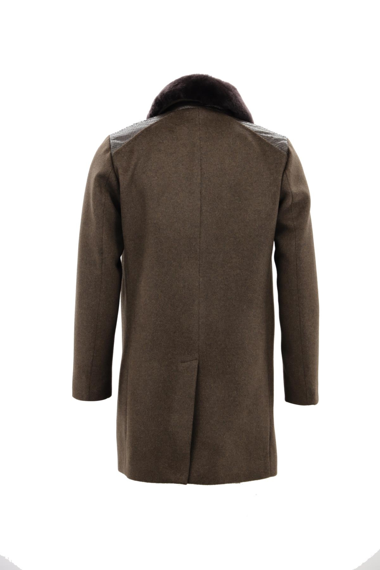 Picture of Giovane Gentile Leather Coat