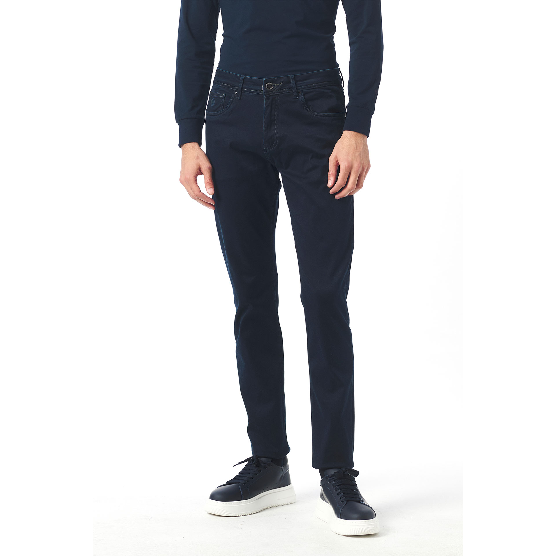 Picture of Giovane Gentile Trousers Denim